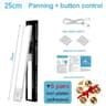 Rechargeable LED Touch Light 3Color Dimmable Cabinet Lamp 12