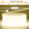 220V Dimmable COB LED Strip With Waterproof Neon Flex Design 4