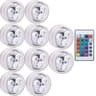 3LED RGB Submersible Light Waterproof Battery Operated Pool Lamp 3