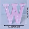 Pink LED Letter And Number Lights For Parties And Romantic Decor 22