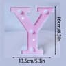 Pink LED Letter And Number Lights For Parties And Romantic Decor 24