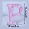 Pink LED Letter And Number Lights For Parties And Romantic Decor 15