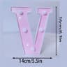 Pink LED Letter And Number Lights For Parties And Romantic Decor 21