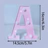 Pink LED Letter And Number Lights For Parties And Romantic Decor 0