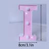 Pink LED Letter And Number Lights For Parties And Romantic Decor 8