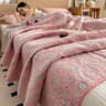 3 Layer Cotton Gauze Blanket Lightweight Pure Cotton Throw 14