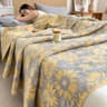 3 Layer Cotton Gauze Blanket Lightweight Pure Cotton Throw 16