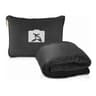 2 In 1 Foldable Travel Blanket Soft Flannel Airplane Blanket 5