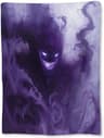 Halloween Fleece Throw Blanket Black Bat Pumpkin Ghost Skull Design 6