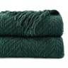 Battilo Chenille Knit Throw Blanket Soft Thick Decorative Sofa Throw 4