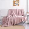 Christmas Green Fleece Throw Blanket With Pom Fringe 10
