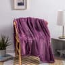 Christmas Green Fleece Throw Blanket With Pom Fringe 7