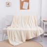 Christmas Green Fleece Throw Blanket With Pom Fringe 5
