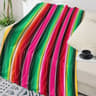 Colorful Mexican Stripe Flannel Throw Blanket Soft Sofa Bed Cover 10