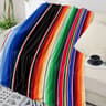 Colorful Mexican Stripe Flannel Throw Blanket Soft Sofa Bed Cover 9