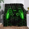 Microfiber Gaming Throw Blanket Soft Warm Bed Sofa Cover 3