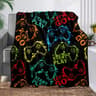 Microfiber Gaming Throw Blanket Soft Warm Bed Sofa Cover 6