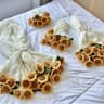 Crochet Flower Bouquet Blanket Rose Sunflower Carnation Knit Throw 4