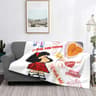 Love Mafalda Soft Flannel Fleece Cartoon Throw Blanket 9