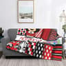 Love Mafalda Soft Flannel Fleece Cartoon Throw Blanket 8