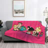 Love Mafalda Soft Flannel Fleece Cartoon Throw Blanket 19