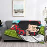 Love Mafalda Soft Flannel Fleece Cartoon Throw Blanket 22