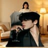 Zhang Linghe Plush Throw Blanket Soft Celebrity Sofa Blanket 3