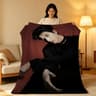 Zhang Linghe Plush Throw Blanket Soft Celebrity Sofa Blanket 4