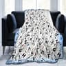 Alphabet Lore Flannel Throw Blanket Soft Lightweight Cartoon Sofa Blanket 4