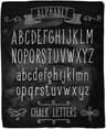 Alphabet Lore Flannel Throw Blanket Soft Lightweight Cartoon Sofa Blanket 13