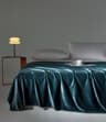 Soft Velvet Throw Blanket Lightweight Travel And Nap Blanket 5