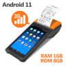 Handheld Android POS Terminal With 58mm Thermal Receipt Printer And US Plug 1