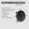 3W Recessed LED Motion Sensor Stair Step Light For Indoor Use 5