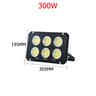 100W 200W IP66 Waterproof Outdoor LED Floodlight For Garden And Garage 5