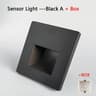 220V Recessed LED Radar Motion Sensor Stair Step Wall Light 9