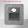 220V Recessed LED Radar Motion Sensor Stair Step Wall Light 17