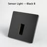 220V Recessed LED Radar Motion Sensor Stair Step Wall Light 5