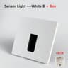 220V Recessed LED Radar Motion Sensor Stair Step Wall Light 14