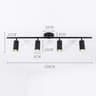 Gold Double Or Triple Head LED Surface Mounted Ceiling Spotlight 7