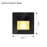 2W Recessed LED Motion Sensor Stair Step Wall Light With Mounting Box 1