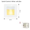 2W Recessed LED Motion Sensor Stair Step Wall Light With Mounting Box 10