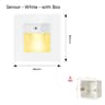 2W Recessed LED Motion Sensor Stair Step Wall Light With Mounting Box 14