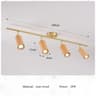 Minimalist Wooden Ceiling Spotlights For Living Room And Retail Displays 8