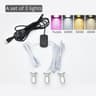 5V USB Mini LED Swivel Spotlights With Dimming Switch For Cabinet And Display Lighting 5