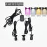 5V USB Mini LED Swivel Spotlights With Dimming Switch For Cabinet And Display Lighting 4
