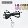 5V USB Mini LED Swivel Spotlights With Dimming Switch For Cabinet And Display Lighting 1