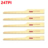 5Piece 93mm Pneumatic Curved Saw Blade Set 1432 TPI For Wood Metal And PVC 2