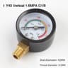 Y40 Y50 0180 PSI Air Compressor Pressure Gauge For Gas And Liquid Monitoring 0