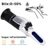 Handheld Brix Refractometer Sugar Concentration Tester For Honey And Wine 8