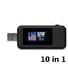 9in1 10in1 Digital USB Power Tester 430V Voltage Current Meter 1
